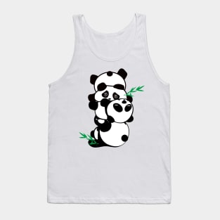 funniest pandas Tank Top
